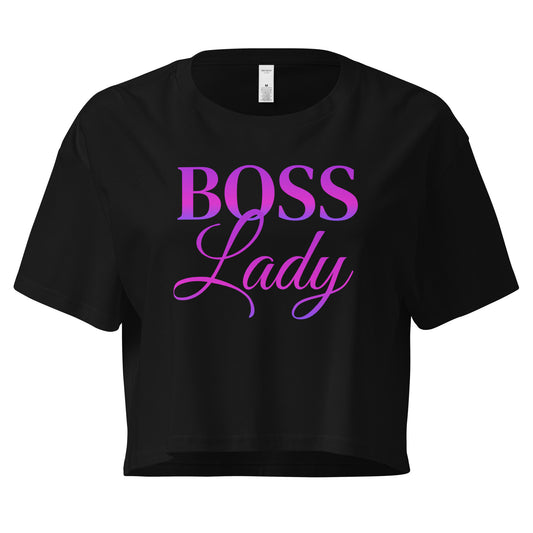 Boss Lady Women’s crop top